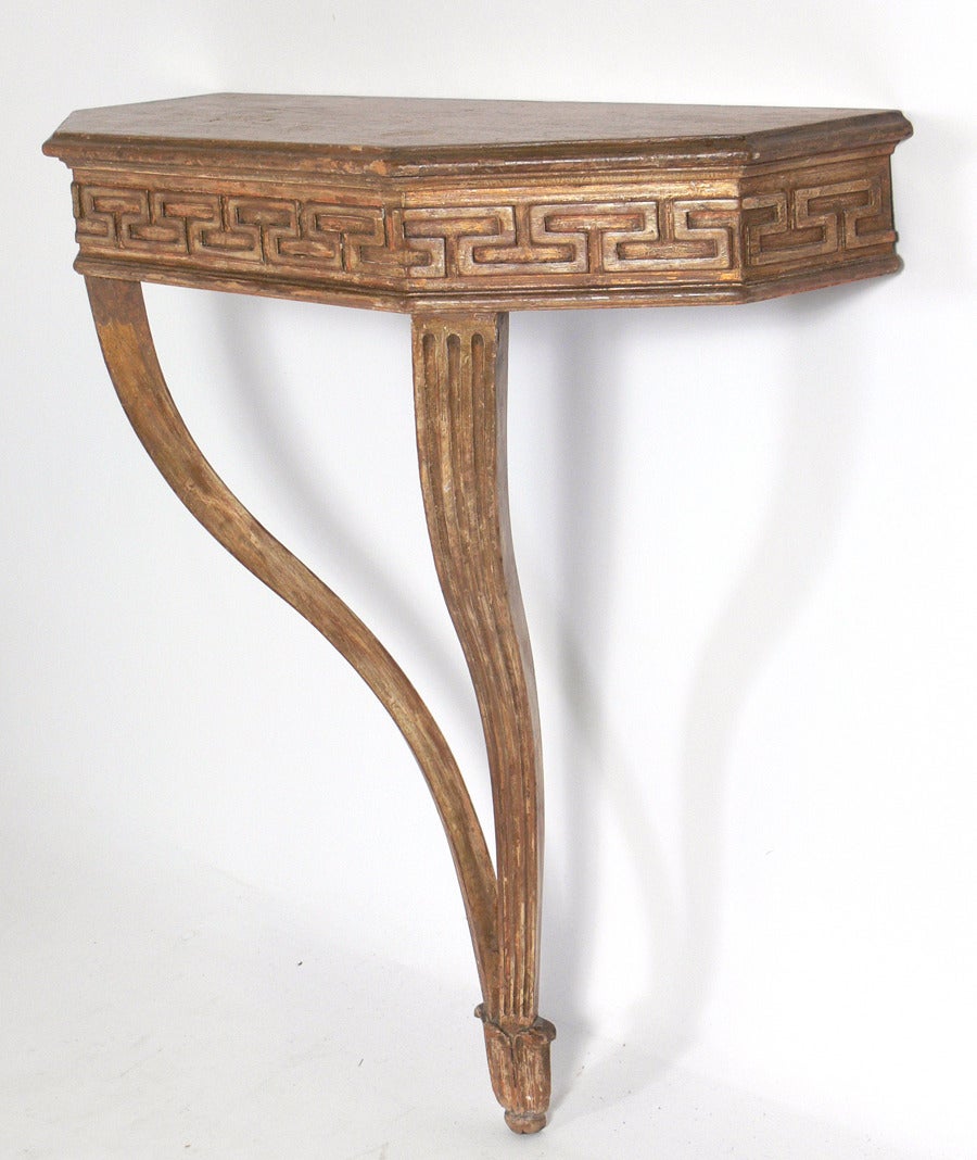 Wallmounted Greek Key Console Table At Stdibs - Wallmounted Greek Key Console Table wallmounted greek key console table at stdibs - wallmounted greek key console table