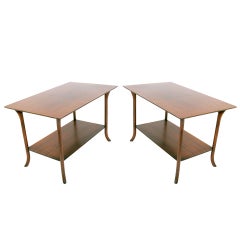 Pair of Modernist Side Tables by T.H. Robsjohn Gibbings