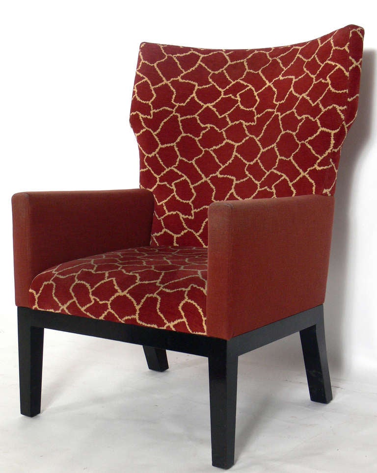 Mid-Century Modern Pair of Arm Chairs by Christian Liaigre
