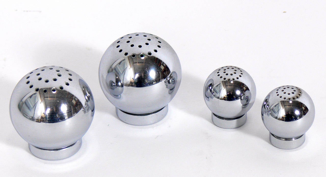 Selection of Modernist Salt and Pepper Shakers 2