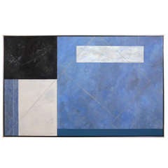 Large Scale Abstract Painting by J.M. Meisel