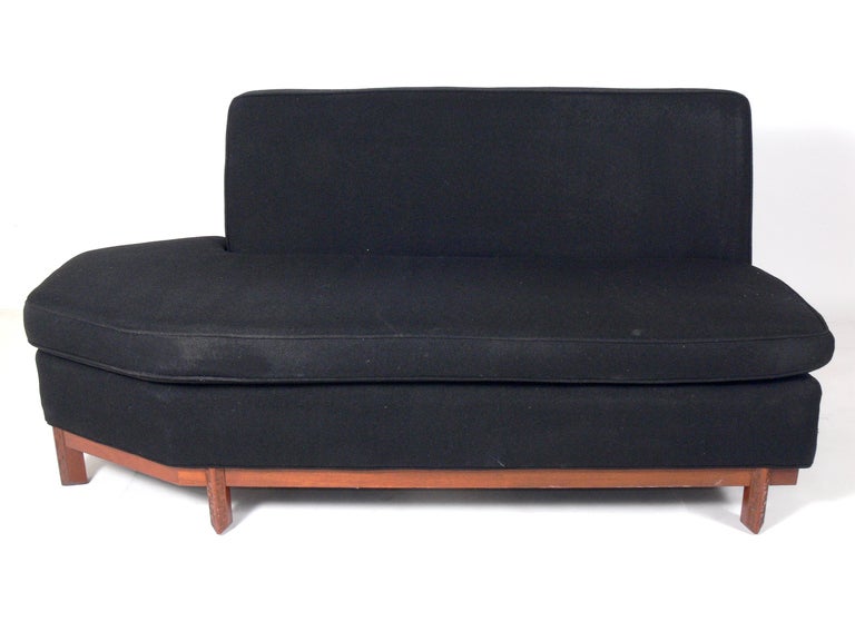 American Modernist Two Part Sofa by Frank Lloyd Wright
