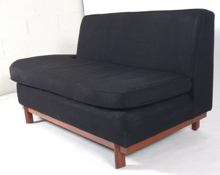 Modernist Two Part Sofa by Frank Lloyd Wright In Good Condition In Atlanta, GA