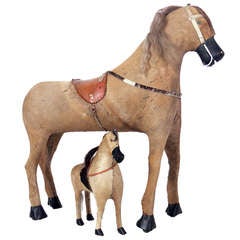 Two Antique Horses