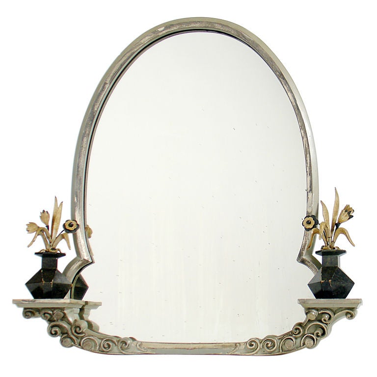 Incredibile specchio Art Deco Mirror in vendita