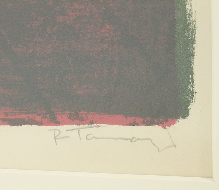 Modernist Lithograph Of An Abstract Nude By Rufino Tamayo At 1stdibs