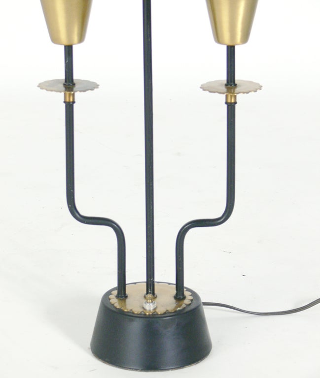 American Pair of Elegant Modern Lamps