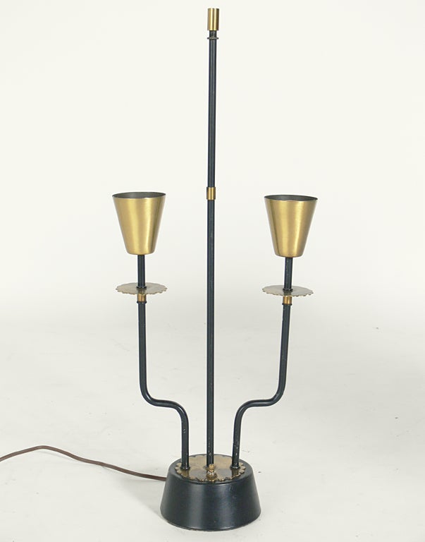 Mid-20th Century Pair of Elegant Modern Lamps