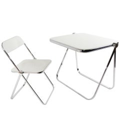 Castelli „Plia“ Klappbarer Schreibtisch und Stuhl