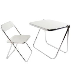 Castelli "Plia" Folding Desk and Chair