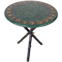Elegant Tripod Table designed by Piero Fornasetti