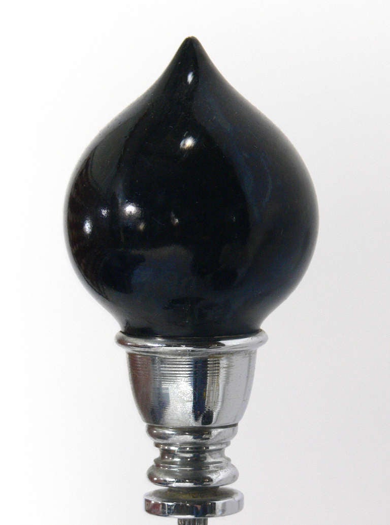 Selection of Asian Urn Form Ceramic Lamps In Good Condition In Atlanta, GA