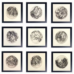 Group of Modernist Black and White Lithographs by A.R. de Ycaza 9