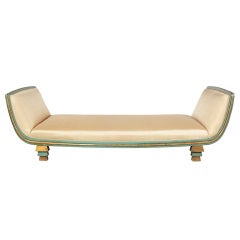 Rare Skyscraper Daybed or Chaise Longue designed by Paul Frankl