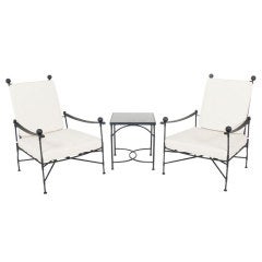 Salterini Lounge Chairs and Table