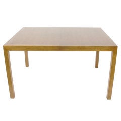 Clean Lined Parsons Dining Table by Edward Wormley for Dunbar