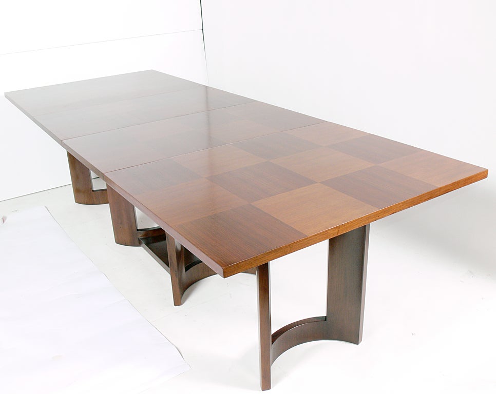 Clean Lined Modern Dining or Conference Table For Sale 1