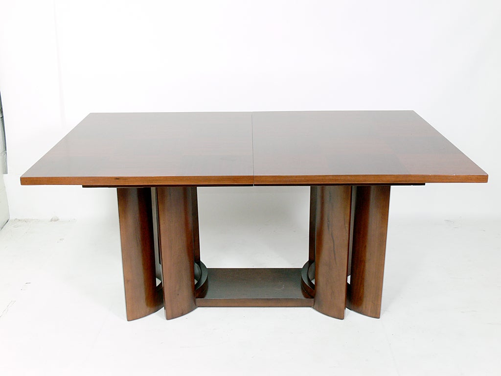 Clean Lined Modern Dining or Conference Table For Sale 2