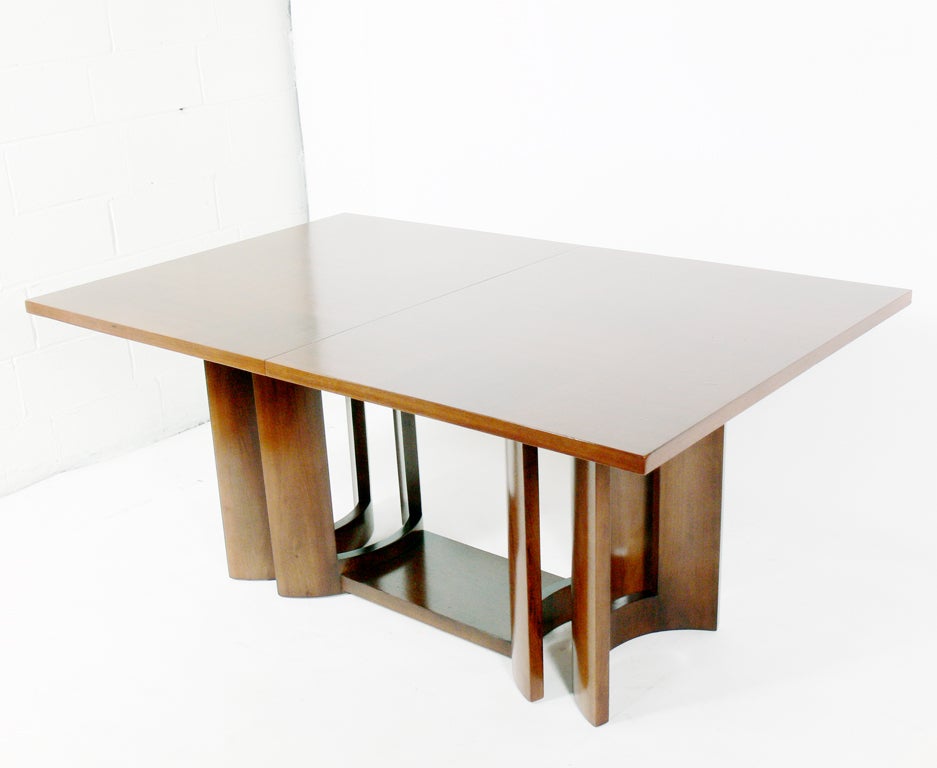 Clean Lined Modern Dining or Conference Table For Sale 3