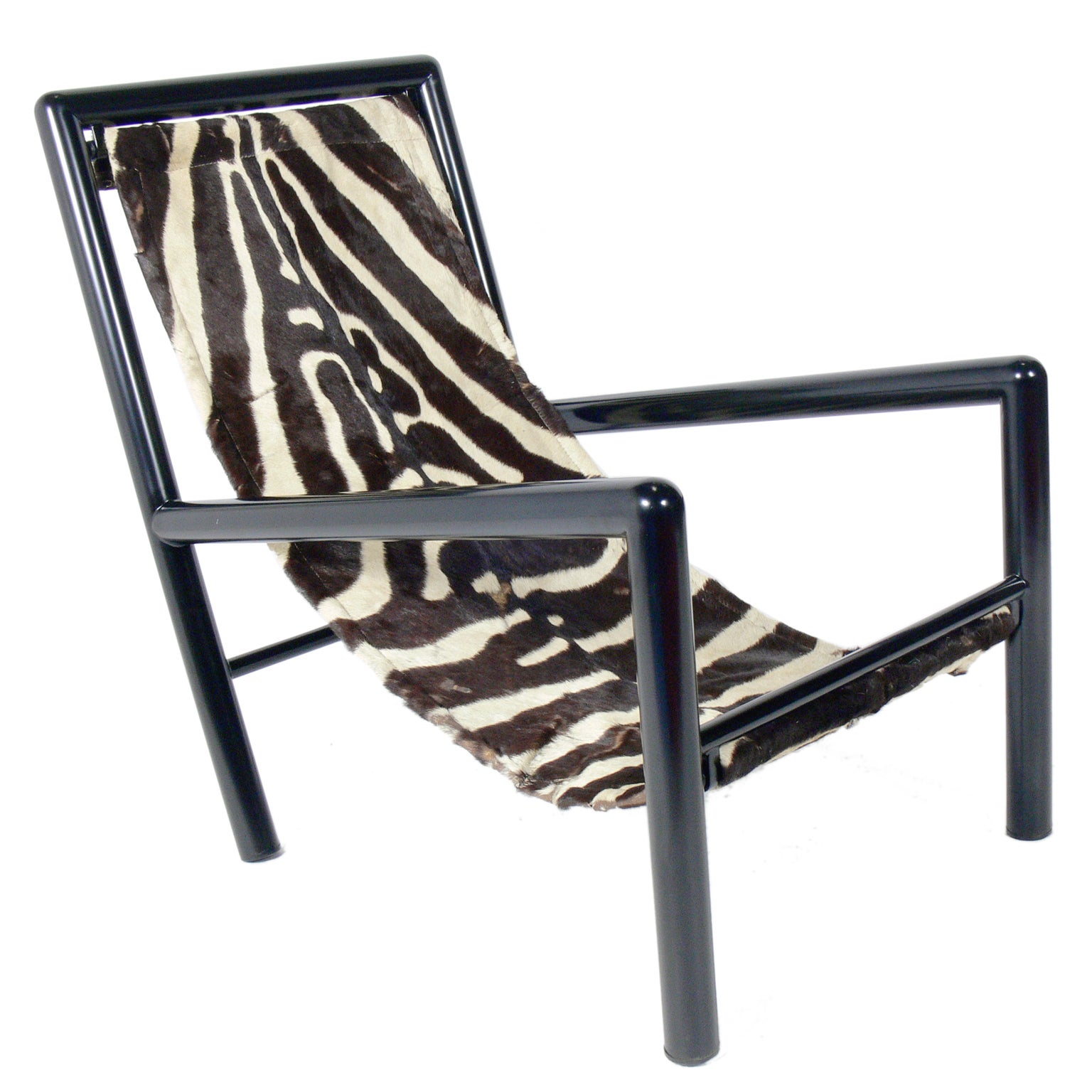 Robert Mallet-Stevens Zebra Sling Lounge Chair