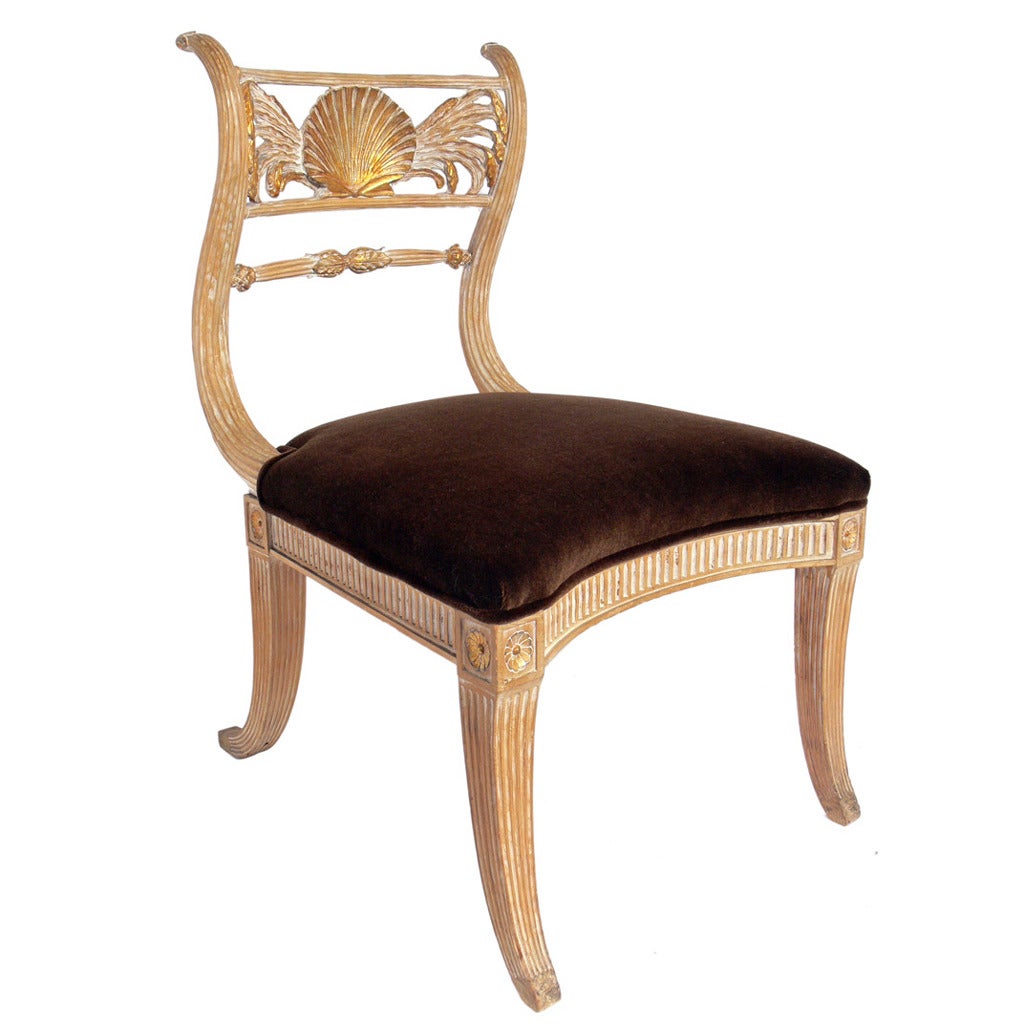 Curvaceous Klismos Chair