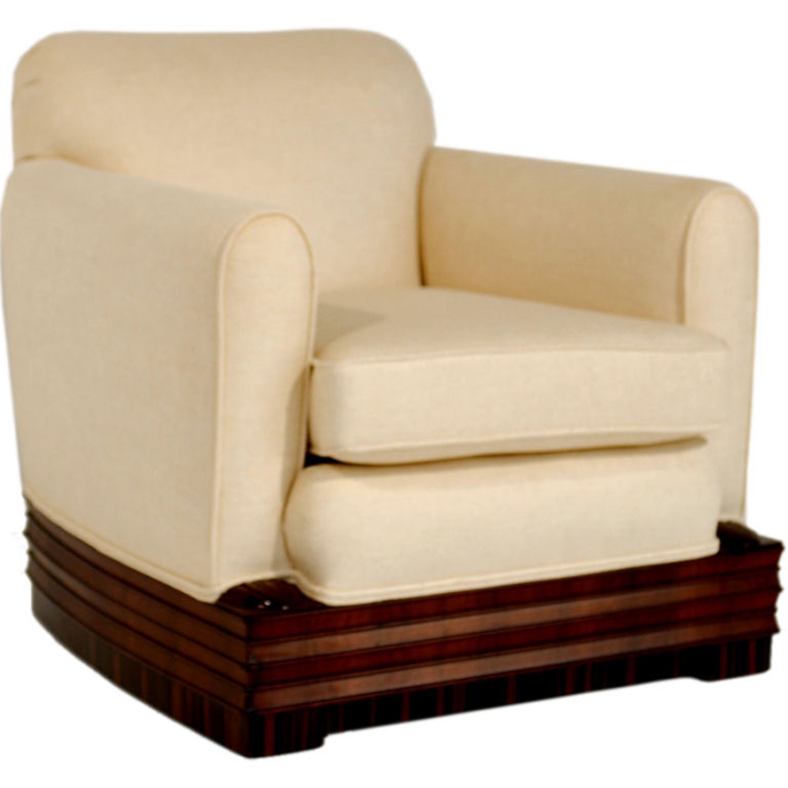 Eugene Schoen Custom Rosewood Lounge Chair