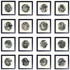 Group of Sixteen Modernist Black and White Lithographs by A.R. de Ycaza
