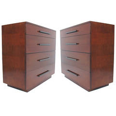 Pair of Chests Designed by Gilbert Rohde, circa 1930s