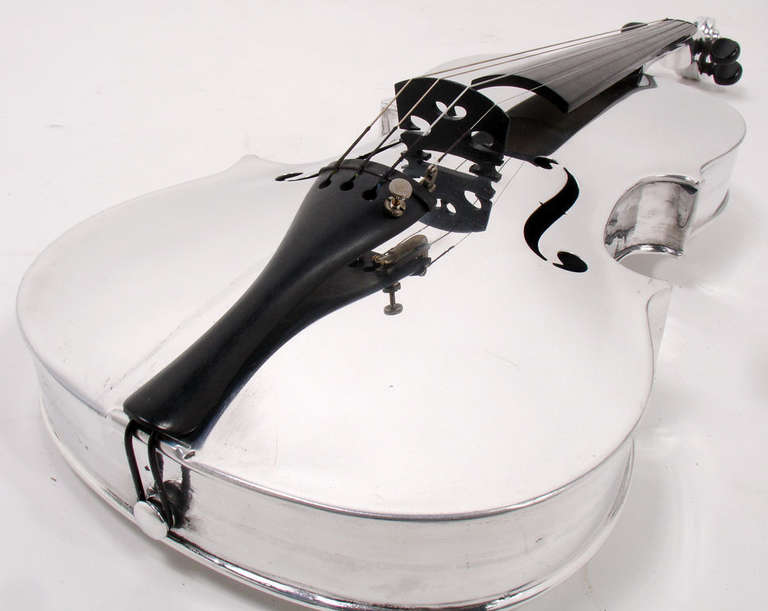 Incredible Aluminum Violin - circa 1930's