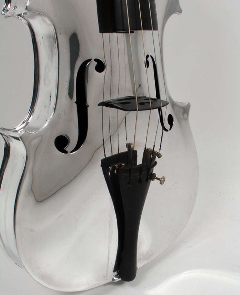 Mid-20th Century Incredible Aluminum Violin - circa 1930's