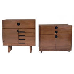 Art Deco Cabinets by Gilbert Rohde