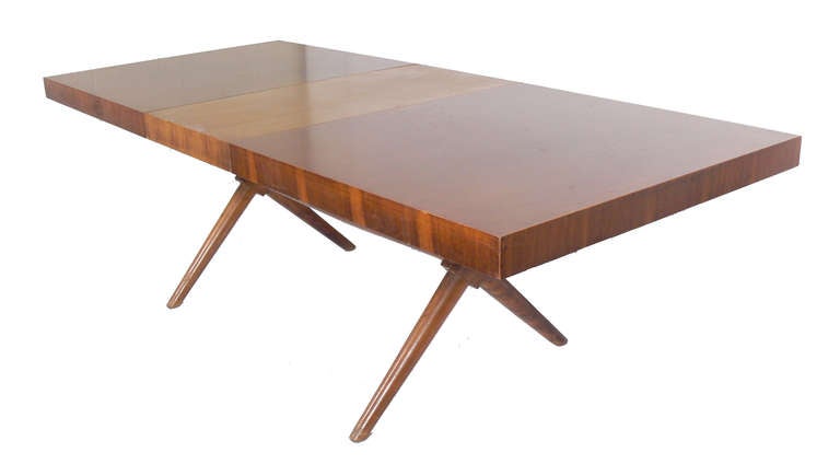 X Base Dining Table designed by T.H. Robsjohn Gibbings