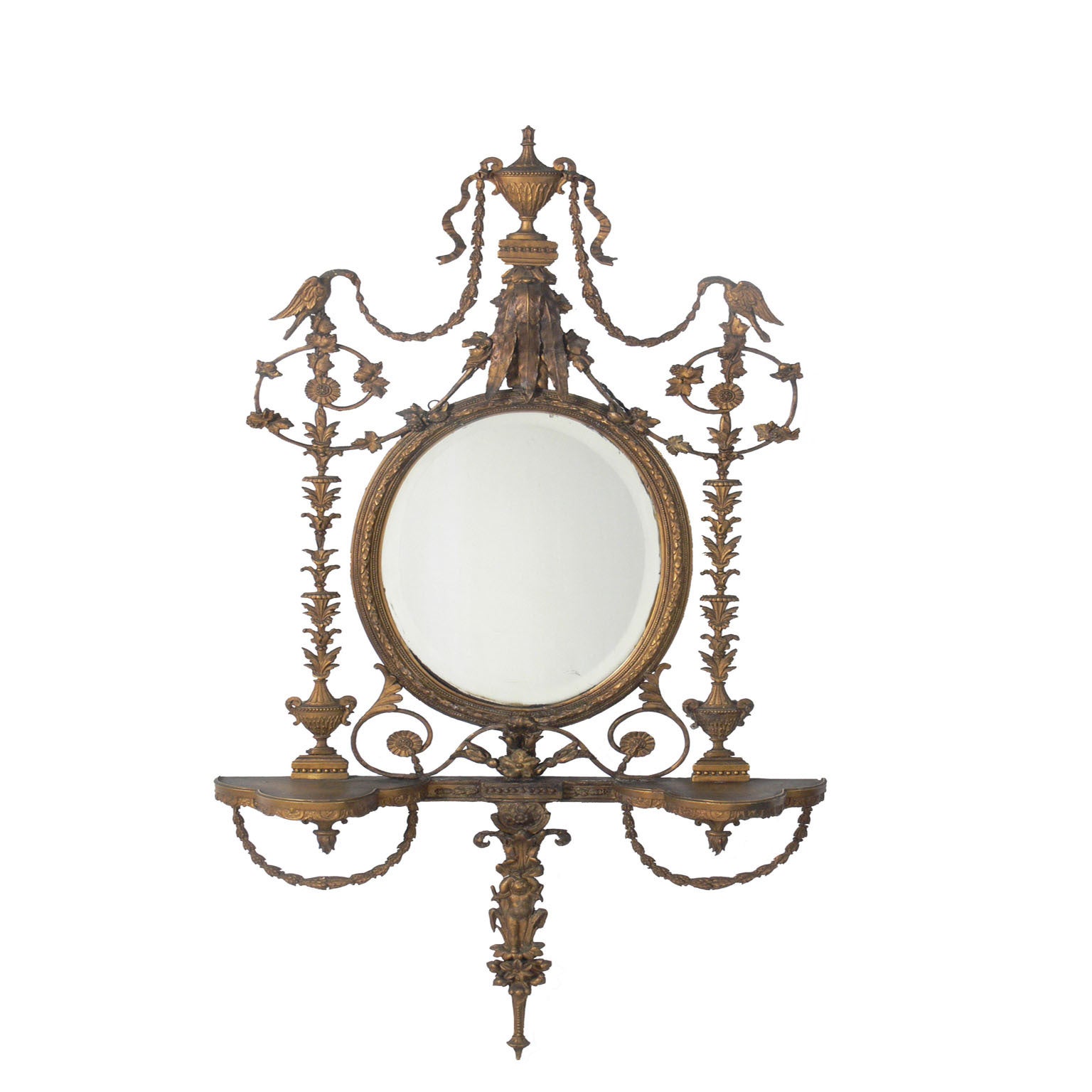 Ornate 19th Century Mirror