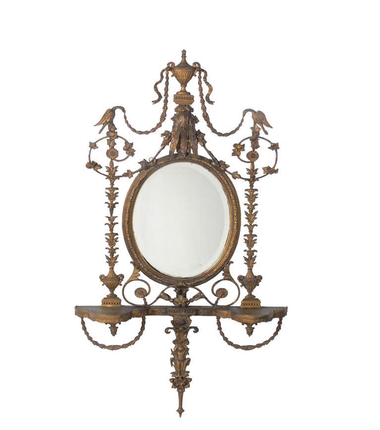 Ornate 19th Century Mirror 1