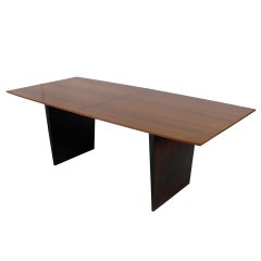 Clean Lined Modern Dining Table by Edward Wormley for Dunbar