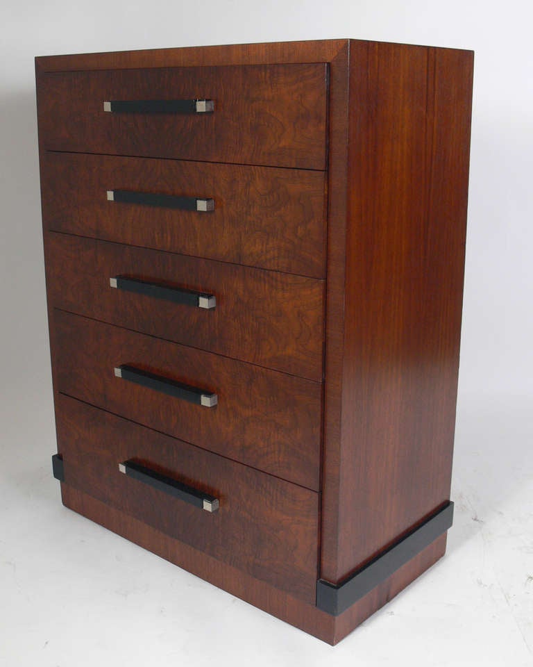 American Art Deco Tall Chest by Donald Deskey