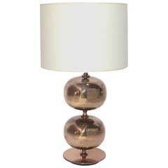 Sculptural Swedish Brass Orb Lamp by AB Stilamatur 4