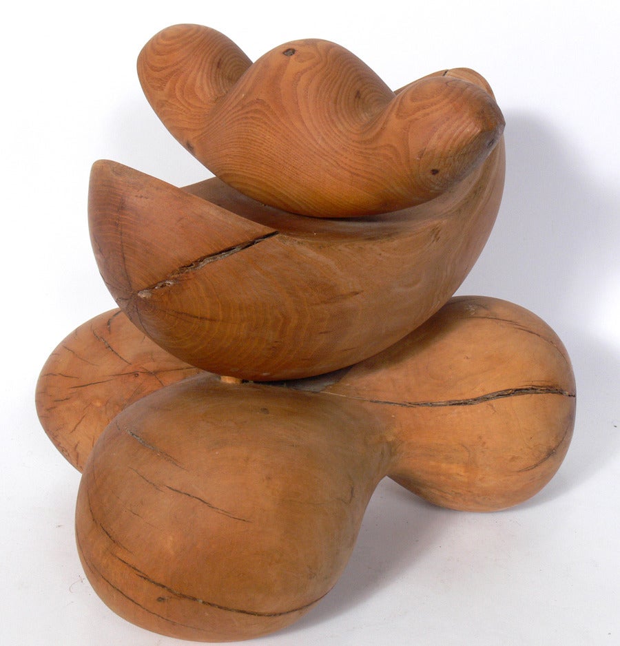 Mid-20th Century Group of Modernist Sculptures