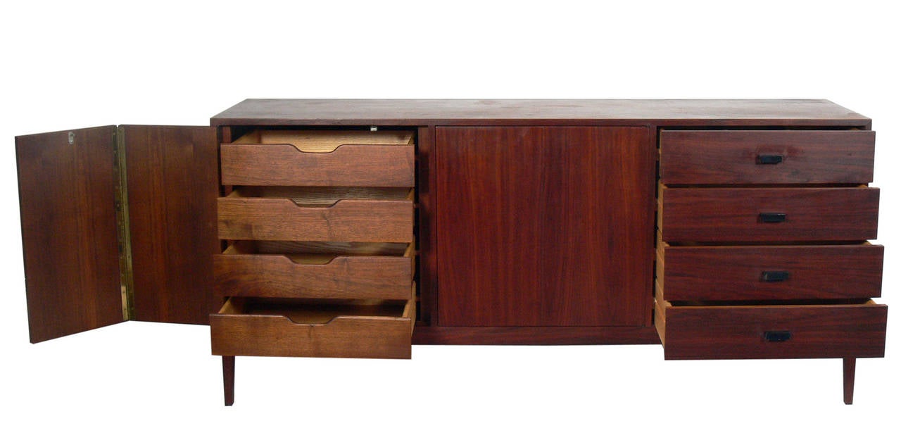 Mid-Century Modern Clean Lined Danish Modern Chest or Credenza