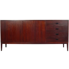 Clean Lined Danish Modern Chest or Credenza
