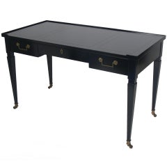 Elegant Neoclassical Desk by Baker