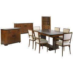 Extremely Rare Complete Dining Suite by Donald Deskey