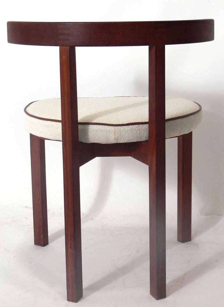 Set of Six Danish Modern Dining Chairs in the manner of Ole Wanscher In Excellent Condition In Atlanta, GA