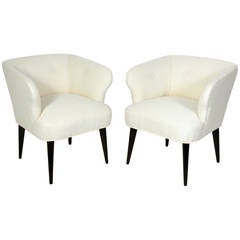Pair of 1940s Tub Chairs 2