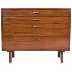Clean Lined Modern Chest Designed by Harvey Probber