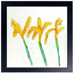 Vibrant Lithograph by Sister Corita Kent