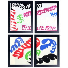 Selection of vibrant Jazz series offset lithographs after Henri Matisse