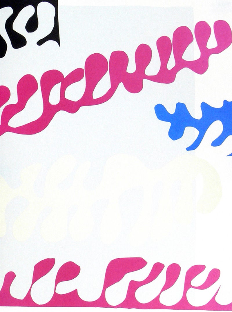 Americano Selezione di vivaci litografie offset della serie Jazz (after) Henri Matisse in vendita