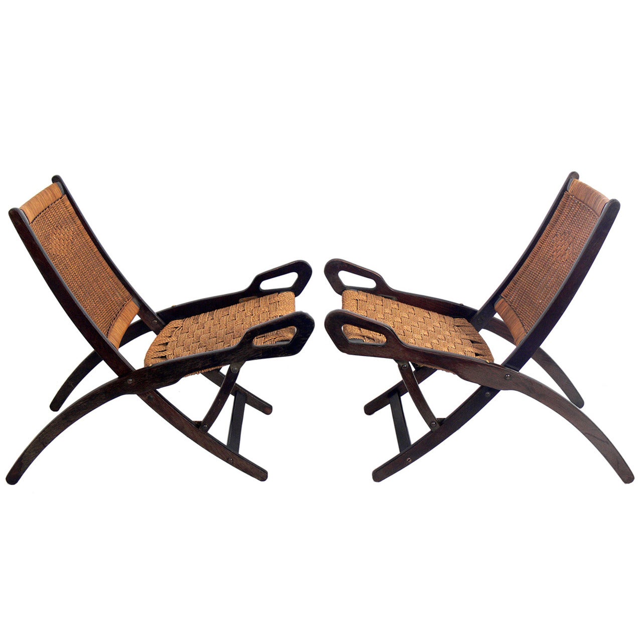 Pair of "Nifea" Lounge Chairs by Gio Ponti