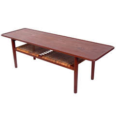 Danish Modern Coffee Table by Hans Wegner 7